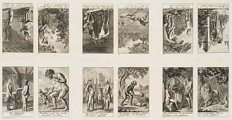 Daniel Nikolaus Chodowiecki, Illustrationen zu Fabeln von Gellert, Gleim, Hagedorn und Lichtwer. © KulturBetrieb Wurzen