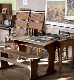 Ein Blick ins Schulmuseum der Pestalozzi-Oberschule.jpg © Claudia Kunde, Kulturhistorisches Museum Wurzen