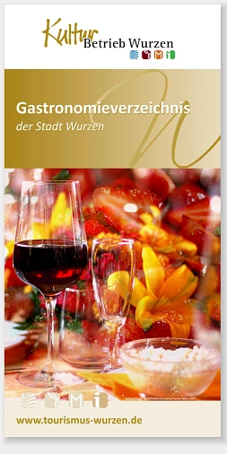 Flyer Gastronomieverzeichnis © Tourist-Information Wurzen