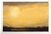 H.-P. Hund, Weiter gelber Sonnenhimmel, 1979 © KulturBetrieb Wurzen