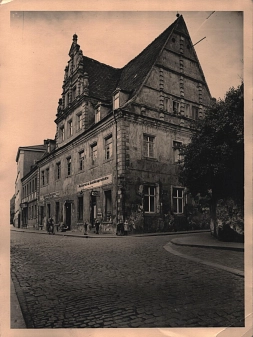 Historische Fotografie des sog. Lossowschen Hauses, um 1920 © KulturBetrieb Wurzen
