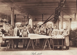 J. D. Weickert Filzfabrik Wurzen, September 1900 © KulturBetrieb Wurzen