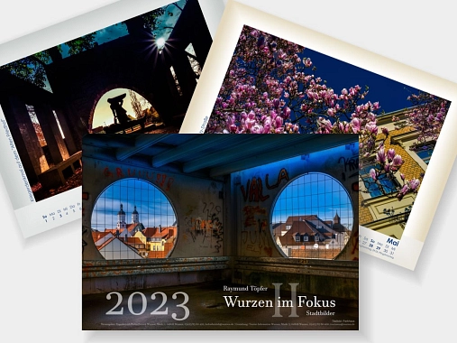 Kalender 2022 "Wurzen im Fokus" © Tourist-Information Wurzen