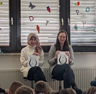 Muntaha Al-Robaiy und Nicole Nickler © KulturBetrieb Wurzen