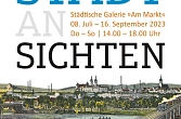 Plakat der Ausstellung StadtAnsichten