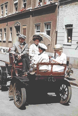 Polymobil beim Festumzug 1000 Jahre Wurzen, Nr.40 © G.Müller, Hohburg.jpg&nbsp;&copy;&nbsp;G. Müller, Hohburg.