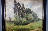 R. Püttner: Baumgruppe in der Muldenaue