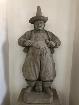 Sandsteinfigur Joseph Fröhlich © KulturBetrieb Wurzen