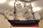 Schiffsmodell der Bark Elli