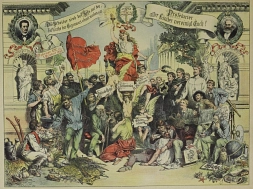 Sozialismusallegorie 1892 Friedrich Kaskeline © 2022 Nationalbibliothek Österreich