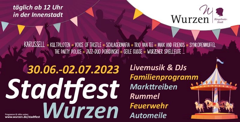 Stadtfest 2023 © Tourist-Information Wurzen
