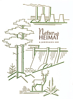 Titelblatt der Kulturbund-Zeitschrift „Natur und Heimat“ (1959) © Titelblatt der Kulturbund-Zeitschrift „Natur und Heimat“ (1959)