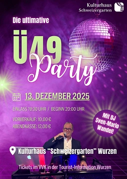 Ü49 Party © KulturBetrieb Wurzen