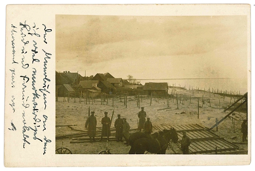 VIII1631A_beschriftete Fotografie von Ringelnatz an Maria Reemy © Kulturhistorisches Museum Wurzen mit Ringelnatzsammlung und Städtischer Galerie