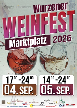 Weinfest 2026&nbsp;&copy;&nbsp;Stadt Wurzen