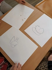 Zeichnungen der Kinder © KulturBetrieb Wurzen