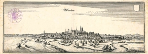 Wilhelm Dillich, Stadtansicht Wurzen, um 1650
